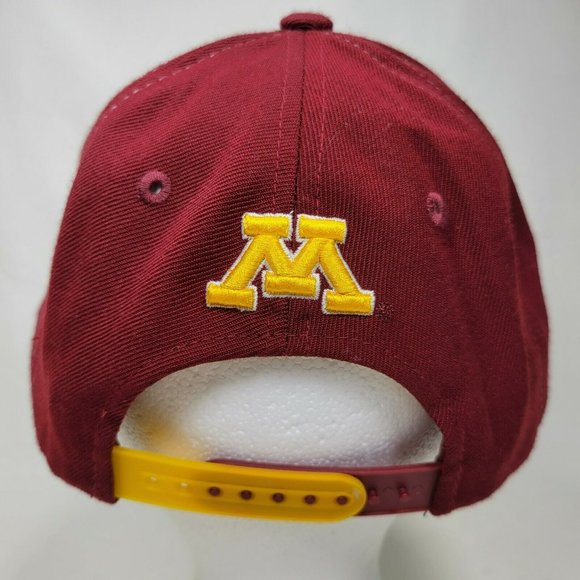 Minnesota Golden Gophers Snap Back Hat Spellout Zephyr NWT - Picture 3 of 7